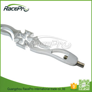 Croix de <span class=keywords><strong>Style</strong></span> de la flamme 9 pouces <span class=keywords><strong>Moto</strong></span> Tringlerie de levier de Maj pour <span class=keywords><strong>Harley</strong></span> Davidson FLHR, FLT, FLHT chiffonniers - Product Image 3