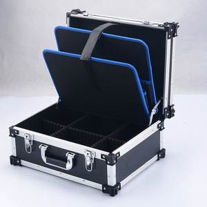 GLARY Professional Rolling Trolley Aluminum <strong>Tool</strong> Cases With Wheels <strong>Tool</strong> Storage Case <strong>Box</strong> Customized <strong>Stackable</strong> <strong>Tool</strong> Case <strong>Box</strong> - Product Image 6
