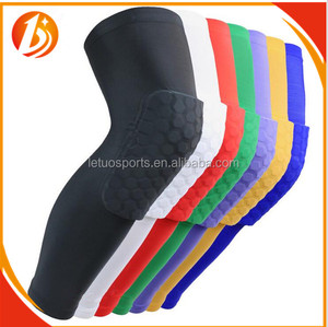 Manga colorida <span class=keywords><strong>de</strong></span> rodillera <span class=keywords><strong>de</strong></span> baloncesto y Codera, envoltura <span class=keywords><strong>de</strong></span> rodilla al hacer ejercicio - Product Image 5