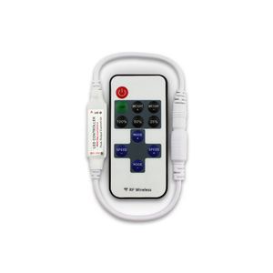 <span class=keywords><strong>Mini</strong></span> controlador de tira de luz LED de un solo color inalámbrico RF de 11 teclas atenuador remoto - Product Image 2