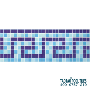 Đường Viền Gạch Trang Trí 150X300 Với Khảm Kính Cho Hồ Bơi - Product Image 5