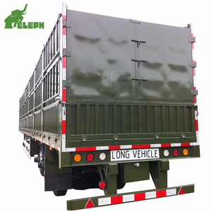 <span class=keywords><strong>2025</strong></span> nouvelle remorque de bétail de camion de transport de moutons de bétail de cargaison en vrac