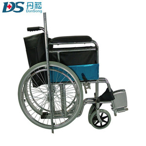 Standard di economia non valido in acciaio pieghevole manuale sedia a rotelle - Product Image 4