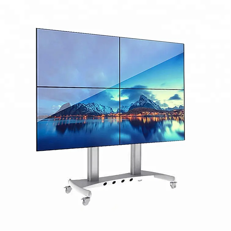 2x2 / 2x3 /3x3 display pubblicitario schermo lcd 46 pollici 50 4k controller splicer tv video wall