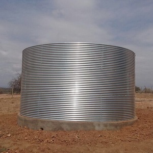 Acqua Serbatoio di Stoccaggio Zincato A Caldo Acciaio Inox 20000 Litro 300000 Litro 50000 Litro per la Vendita Produzione di Acqua Dolce 5 Set di Imballaggio cintura - Product Image 4