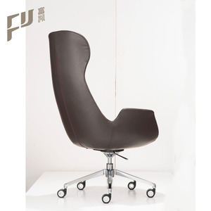 Free shipping high quality new and modern swivel leisure leather chair De bureau - Product Image 6