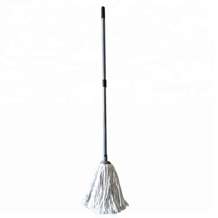 ESD Durable Cotton Floor Cleaning Mop With Stick