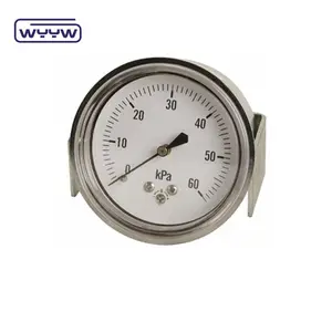 dry ss pressure meter manometros manufacture