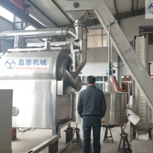 Yingtai Promalting Malt Roaster malte cozinhar torrador malte máquina torrador com controle PLC