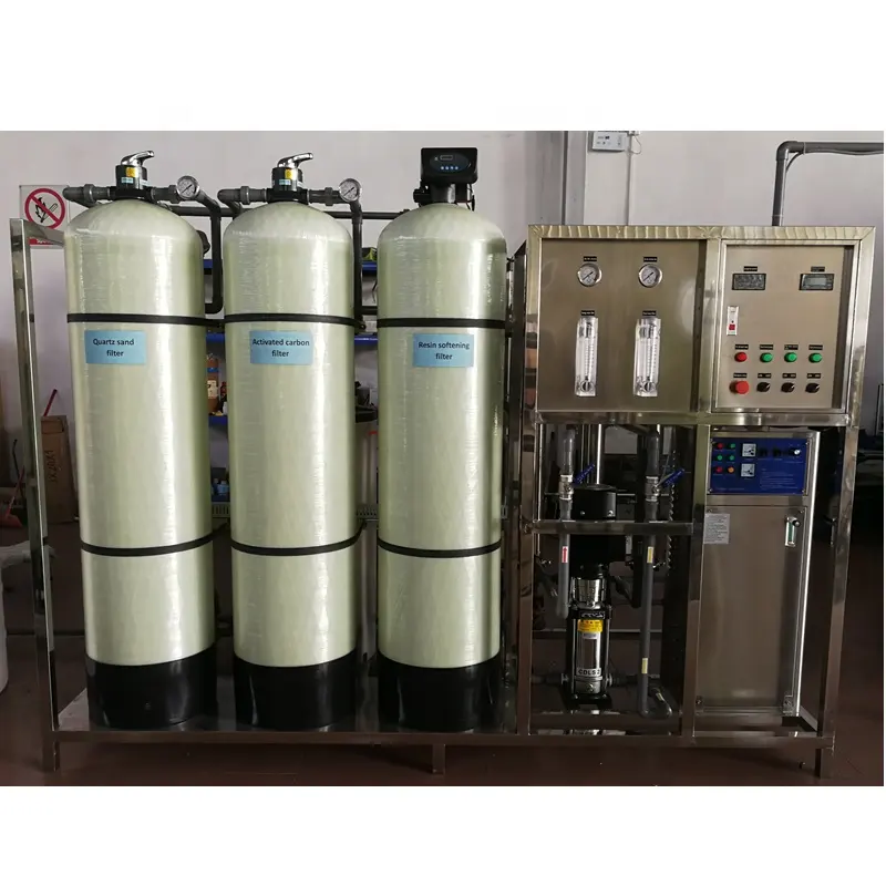 Industrial RO water plant price for 2000 liter of Reverse Osmosis 2000 LPH System