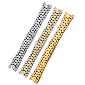 Luxury Oysterflex <span class=keywords><strong>Reloj</strong></span> Pulsera Reemplazo 13mm 20mm Daydate Band en Acero Dorado y Hebilla <span class=keywords><strong>de</strong></span> Acero Inoxidable - Product Image 2