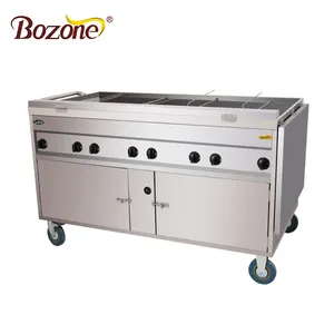 YXD-04 60 W Ticari Profesyonel Fabrika Kaynağı Satılık Restoran Ekipmanları Gaz Tavuk Rotisserie Fırın