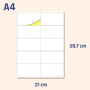 ฉลากกระดาษพิมพ์ส่งสินค้าคุณภาพสูง A4 แบบกำหนดเองของ OLANTAI - Product Image 3