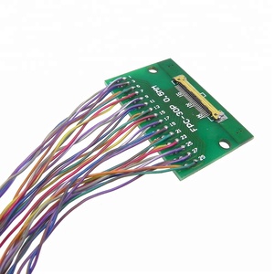 Fabricación de Arneses de Cableado ODM/OEM, Cable LVDS de 30 Pines 20453, Arnés de Cables para Diagramas de Impresión Telefónica - Product Image 1