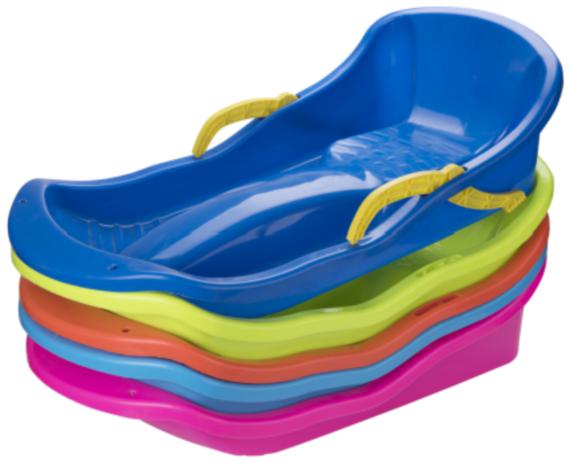 2019 зимние пластиковые горячие легко управляемые широкие веселые спортивные снежные сани