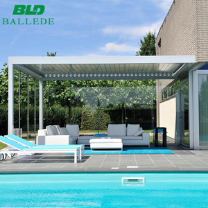 De aluminio automático de pérgola con abrir y cerrar las cuchillas de China - Product Image 4