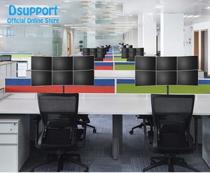 Nhiệm vụ nặng nề sáu cánh tay LCD <span class=keywords><strong>LED</strong></span> màn hình đứng bàn núi <span class=keywords><strong>Bracket</strong></span> với hoàn toàn có thể điều chỉnh 6 màn hình & 180 độ kéo xoay cổ tay - Product Image 6