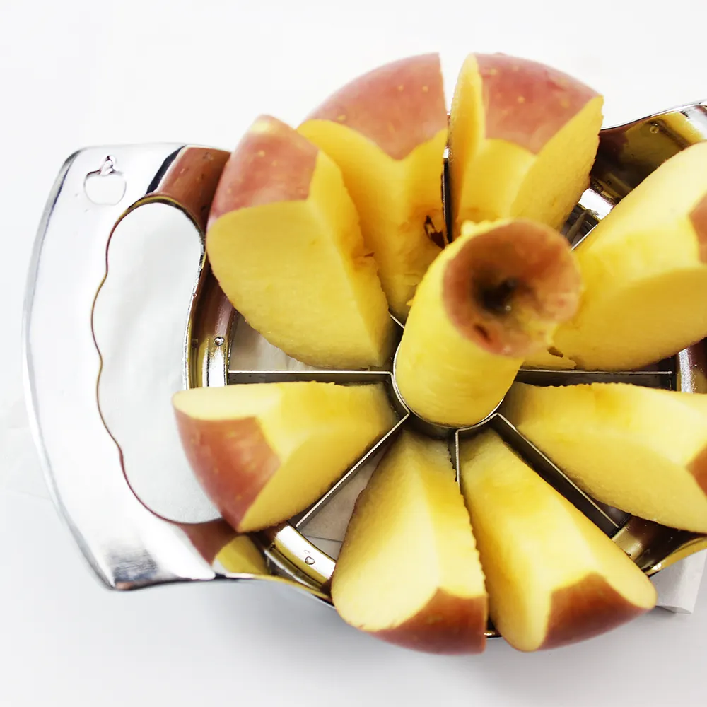 La migliore vendita di Alta qualità in acciaio inox frutta mela cutter/mela affettatrice/di apple corer