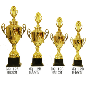 Podría ser al por mayor elegante fútbol trofeo de plástico taza - Product Image 2
