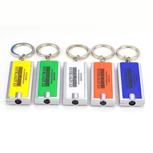 Artig ifts Schlüssel ring Fabrik Großhandel Multifunktion ale Metall Schlüssel ring Benutzer definierte Auto Logo Led Licht Schlüssel anhänger Blank Schlüssel bund Taschenlampe