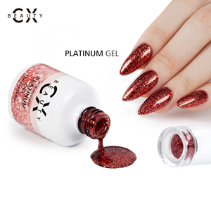 Esmalte de Uñas Brillante como un Diamante, Gel Platino en Gel UV para Decoración de Uñas, Gel con Purpurina - Product Image 5