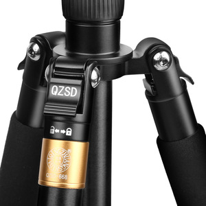 China <strong>Supplier</strong> Professional Q668 Portable Aluminum Lightweight Dslr Camera <strong>Tripod</strong> for Camera - Product Image 2