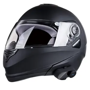 Intercomunicador bluetooth para motocicleta, 800m, à prova d'água, capacete de motocicleta, fone de ouvido