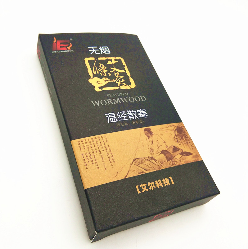 High Quality Chinese Traditional Moxibustion Medicine Products Garden Balsam Stem Smokeless Moxa Stick Chinese Smokeless Moxa
