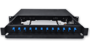 Redes PON 1U 19 "48 núcleo SC/LC estante montaje fijo Panel de conexiones de fibra óptica caja de terminación - Product Image 4