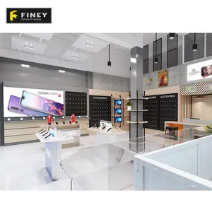 Ritel Mobile Phone Store Listrik Telepon Toko Etalase Display Toko Ponsel Desain Interior