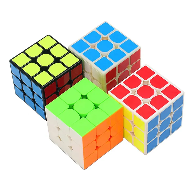 custom art personalized outline instructions exercise piece colors magic cube with removable