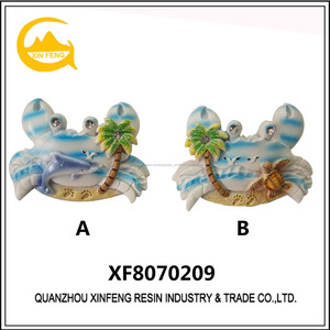Blanc Couleur Lunettes Conception Avec Vue <span class=keywords><strong>Sur</strong></span> La <span class=keywords><strong>Mer</strong></span> Polyresin Aimant Souvenirs - Product Image 6