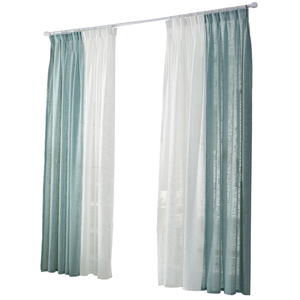 Vente chaude Simple Pur Couleur Et Assombrissant <span class=keywords><strong>Coton</strong></span> <span class=keywords><strong>Lin</strong></span> Rideaux Pour Salon - Product Image 6