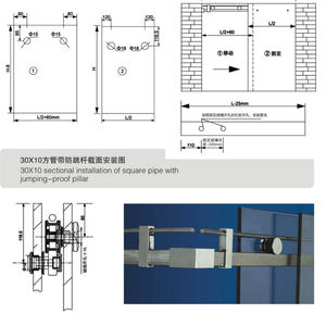 <span class=keywords><strong>Cabine</strong></span> de douche coulissante <span class=keywords><strong>en</strong></span> acier inoxydable 304 pour décoration d'hôtel, double porte coulissante, quincaillerie <span class=keywords><strong>en</strong></span> verre - Product Image 3