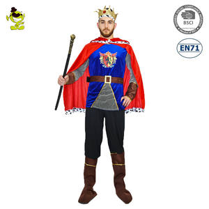<span class=keywords><strong>Costume</strong></span> d'Halloween, fête costumée, déguisement d'Halloween, cosplay médiéval, costumes de roi et de prince - Product Image 2