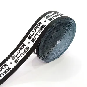 Sangle élastique en polyester pour casque de ski, tissu imprimé par sublimation coloré, 1 pièce