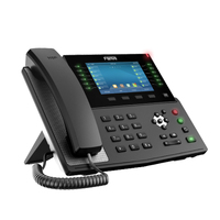 Téléphone IP VoIP vidéo intelligent d'entreprise haut de gamme Fanvil X7C avec 20 lignes SIP et processeur Broadcom pour hôtel