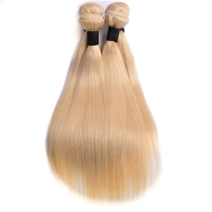 613 10A Raw Não Transformados Cuticle Alinhados Virgem Loira Madeixa de cabelo Por Atacado Barato - Product Image 2