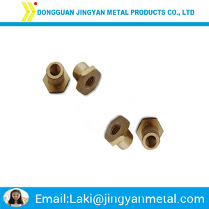 Oem de la alta precisión torno automático de mecanizado de <span class=keywords><strong>aluminio</strong></span> hexagonal tuerca de remache - Product Image 3