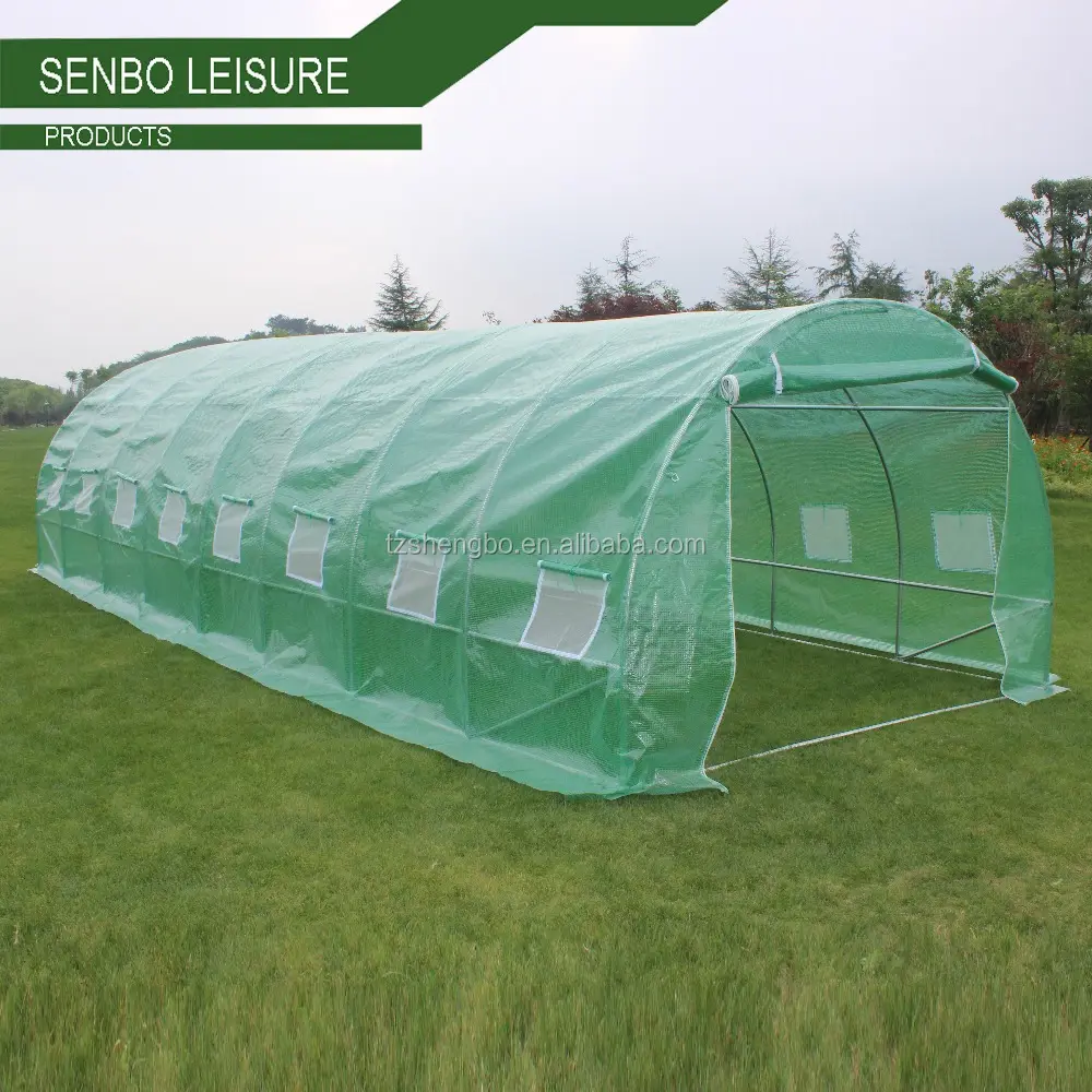 professional poly tunnel green house /big DIY agricultural serre tunnel