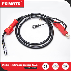 350A FEIMATE <span class=keywords><strong>Precio</strong></span> Barato Rojo Mango <span class=keywords><strong>MIG</strong></span> Soplete De Gas Co2 <span class=keywords><strong>Pistola</strong></span> en Venta - Product Image 1