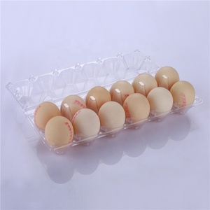 Wholesale Clear 12 Cell Pack Plastic Tray plastic egg tray Packaging Boxes