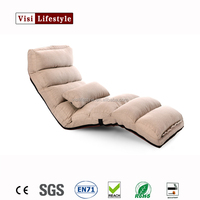 Ocadeaux bovisi — Chaise matelassée violette pliable sans jambes, meuble de salon, lit de jour, moderne, pour la sieste
