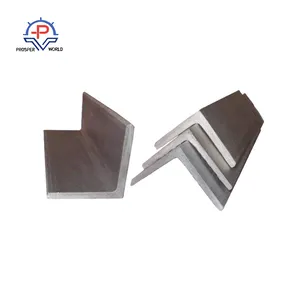 Sertifikat ISO steel daftar harga besi sudut, sudut baja besi berat, sudut baja standar ukuran
