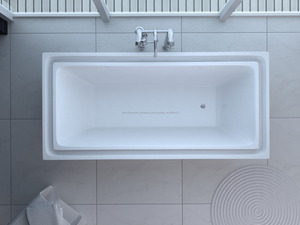 China , nuevo diseño de doble pared pequeña bañera independiente 2015 - Product Image 4
