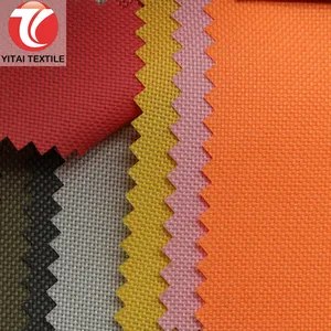 600 denier oxford polyester fabric coated Plain 100% Polyester 600d poly oxford polyester oxford fabric cloth fabric with pu coating fabric woven awning car bag