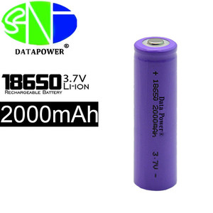 Alta calidad de ion de litio 3.7 V 2000 mAh 18650 batería de alimentación - Product Image 1