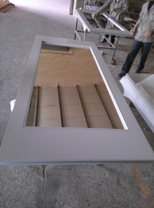 Wholeset Bianco Prima Mano <span class=keywords><strong>Specchio</strong></span> Porte <span class=keywords><strong>Con</strong></span> Scorrevole Barn Door Hardware per la Struttura Hotel porta hardware - Product Image 2