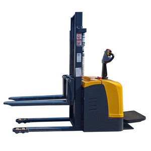 <span class=keywords><strong>Stacker</strong></span> Forklift Elektrik, 2 Ton 1.5 Ton, Pengangkat Palet Bertenaga Baterai, Rem Elektromagnetik, Auto Lift - Product Image 2
