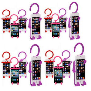 Support de téléphone portable, accessoire multifonctionnel, en Silicone, pour voiture et vélo, crochet, pour paresseux - Product Image 6